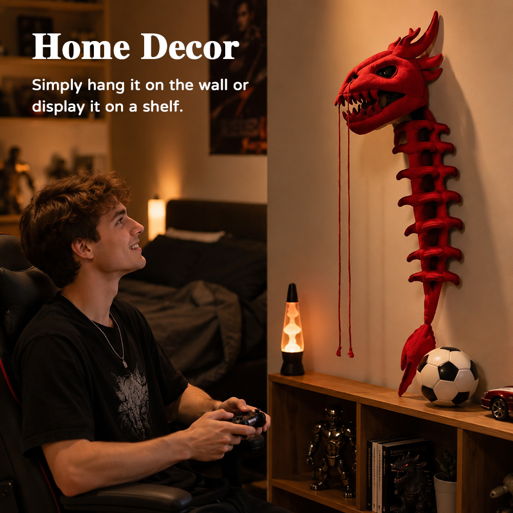 Cosplay Prop Designer - Dinosaur Skeleton Plush Headgear Cosplay Costume