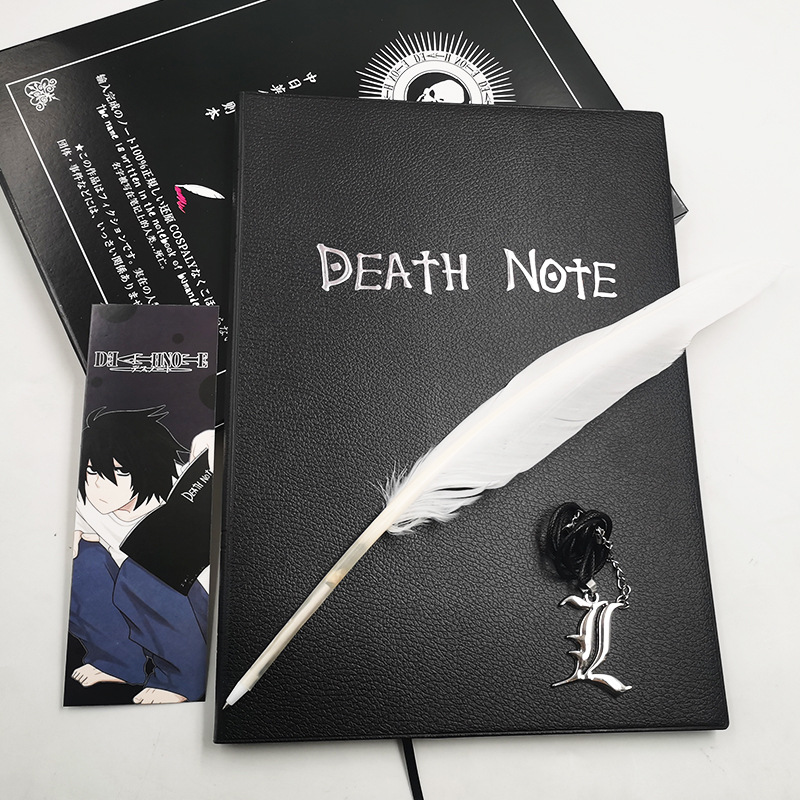 Cosplay Material For Prop - Anime Death Notebook Set Leather Journal