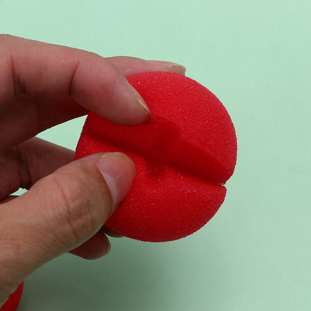 Cosplay Prop Foam - 30Pcs Red Foam Clown Nose 5Cm
