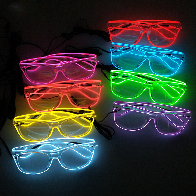 Led El Wire - 1PC Flashing EL Wire Transparent LED