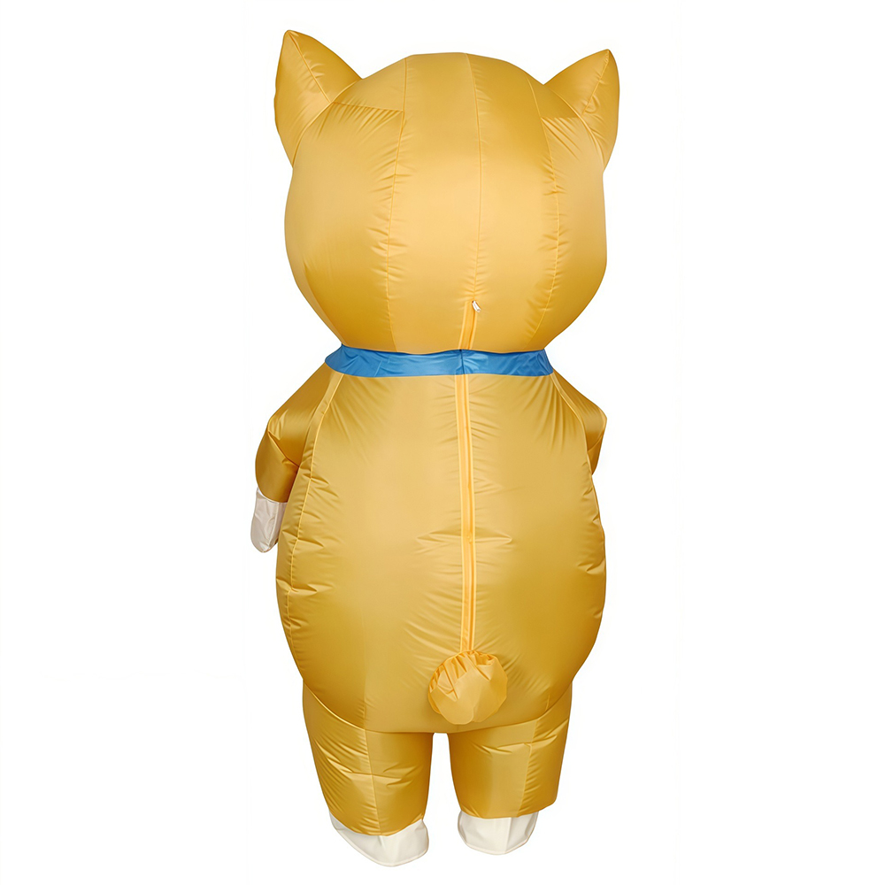 Wear A Scarf Yellow Dog Inflat - Cosplay Prop Business 评论和价格