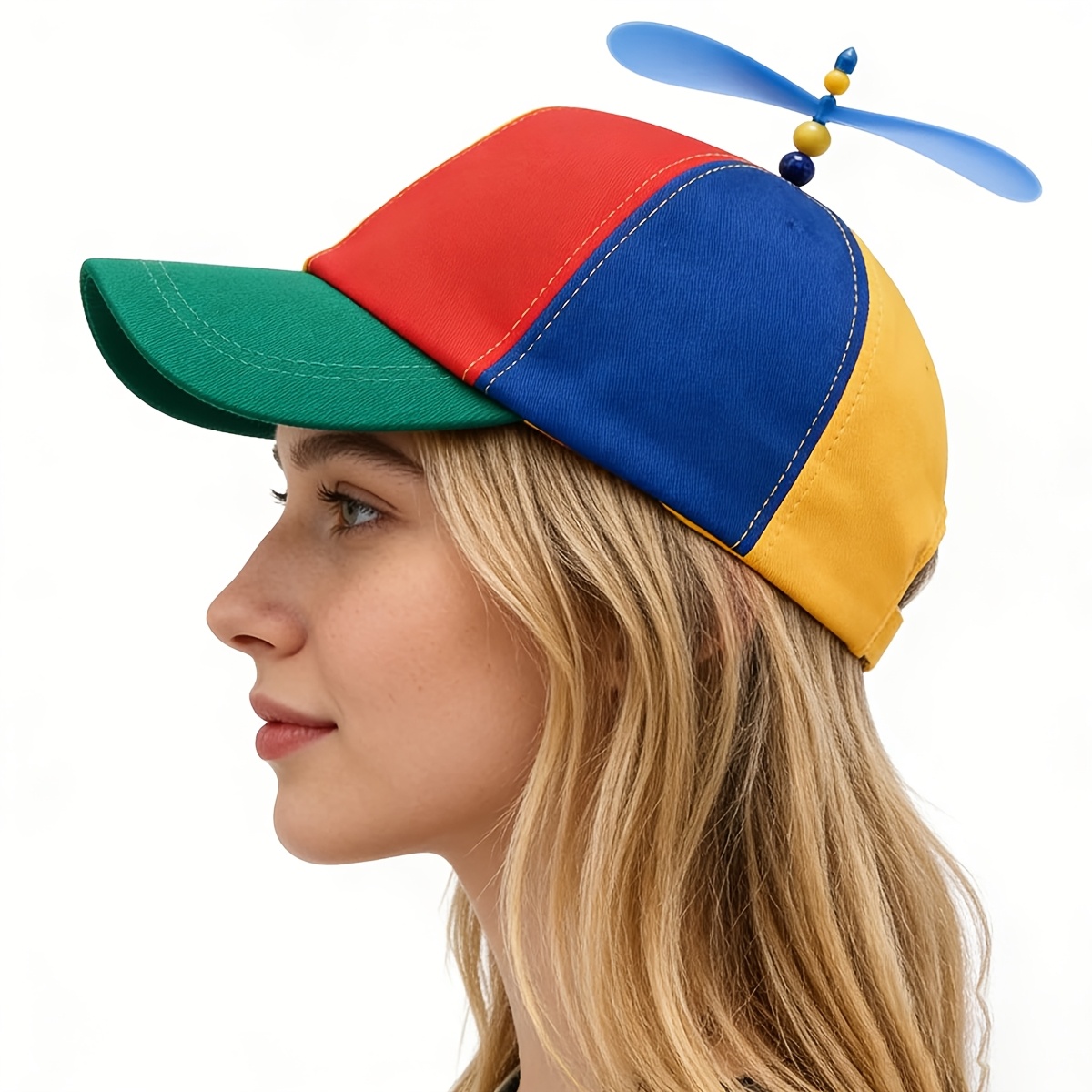Funny Multicolor Propeller Hat - Flamethrower Cosplay Prop 评论和价格