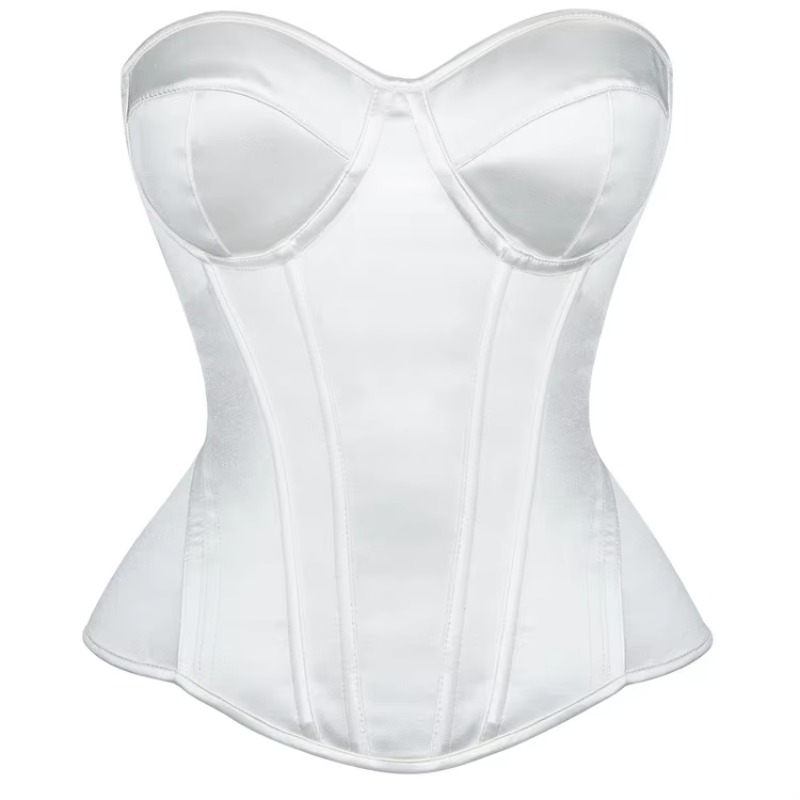 White Corset for Women Overbus - Boning Corset Steel 评论和价格