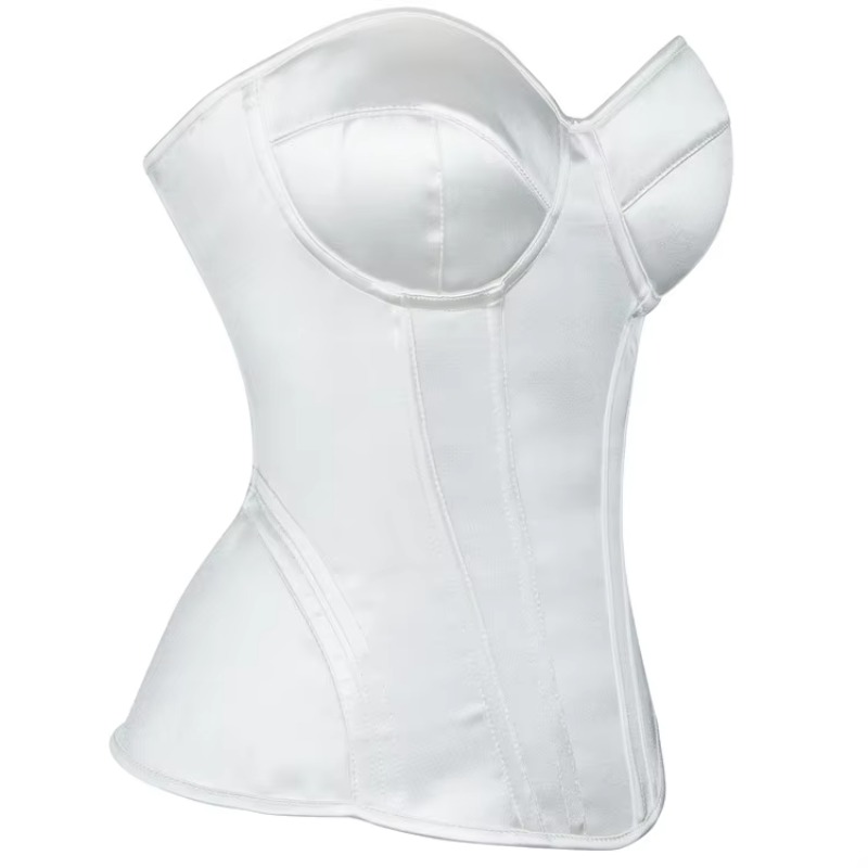 White Corset for Women Overbus - Boning Corset Steel 评论和价格