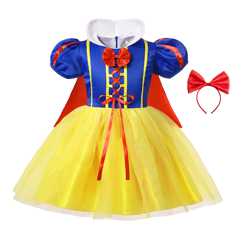 Snow White Princess Dress Kids - Cosplay Prop Bow 评论和价格