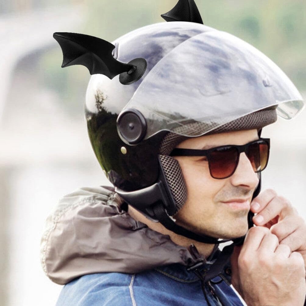  Halloween Motorcycle Helmet  - Cosplay Bat Prop 评论和价格