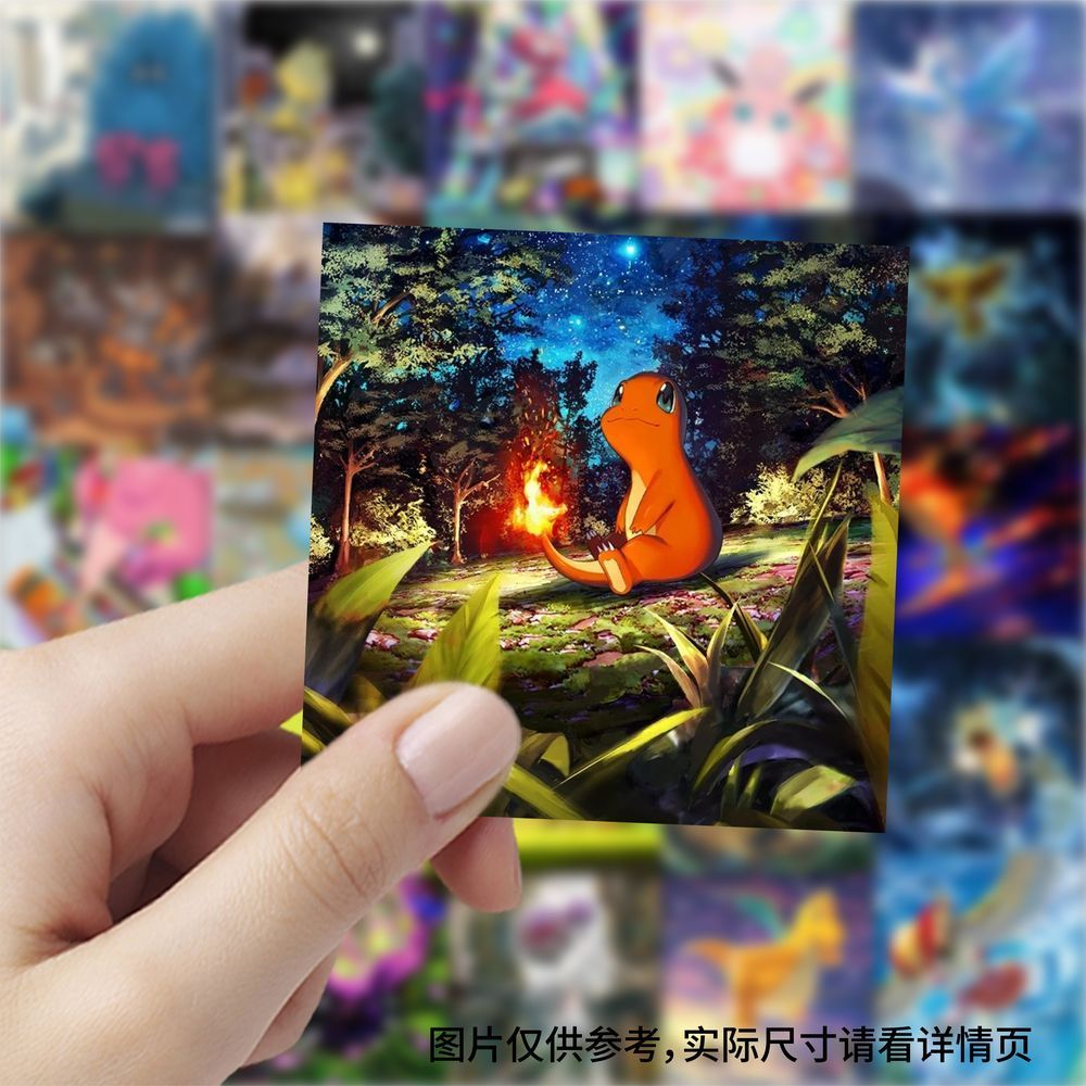 177pcs Pokémon card square sti - Cosplay Prop Diy 评论和价格
