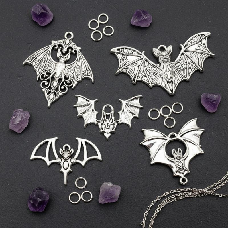 #@4pcs Gothic Vampire Bat Char - Cosplay Bat Prop 评论和价格