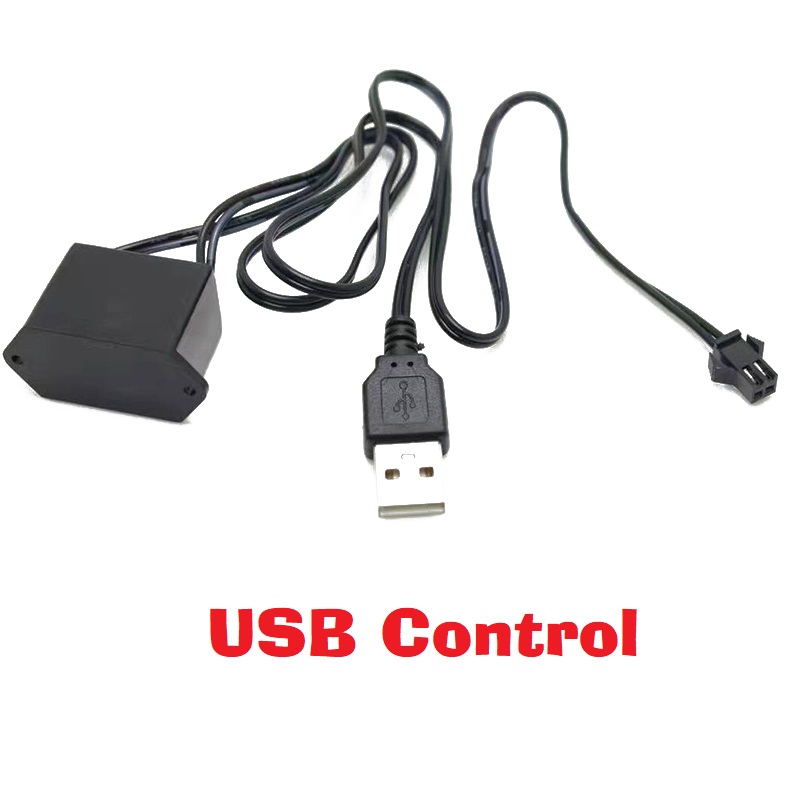 DC 12V EL Line USB Cigarette L - Led El Wire 评论和价格