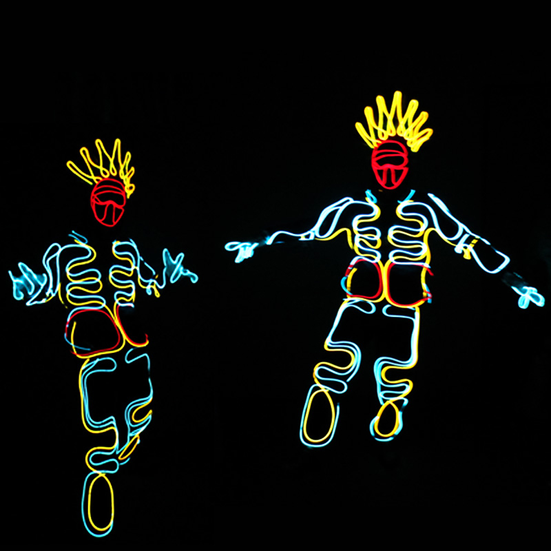 EL Wire LED Light up Clothes L - Led El Wire 评论和价格