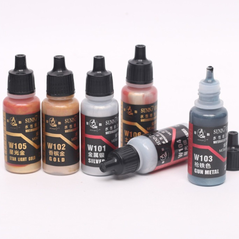 SUNIN 7 W101-124 20ml Eco-frie - Metallic Spray Paint 评论和价格