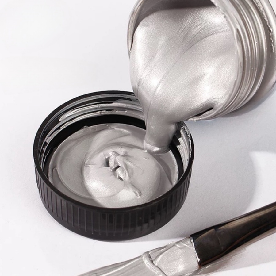 50/100/300ml Silver Acrylic Pa - Metallic Spray Paint 评论和价格