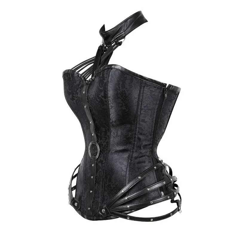 Gothic Steampunk Corset Tops w - Boning Corset Steel 评论和价格