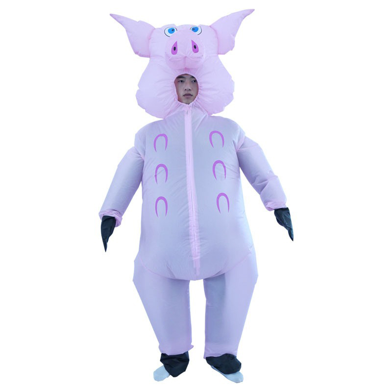 Pink Pig Inflatable Suit Busin - Cosplay Prop Business 评论和价格