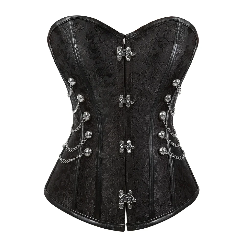 Womens Pirate Corset Leather S - Boning Corset Steel 评论和价格