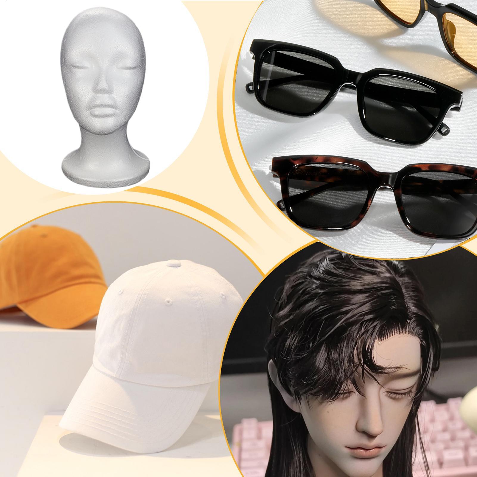 Foam Wig Head Model Mannequin  - Cosplay Prop Foam 评论和价格