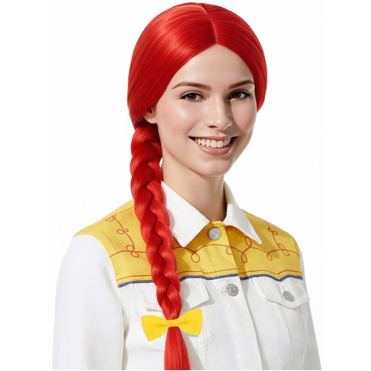 Bright Red 61cm Long Straight  - Cosplay Prop Bow 评论和价格