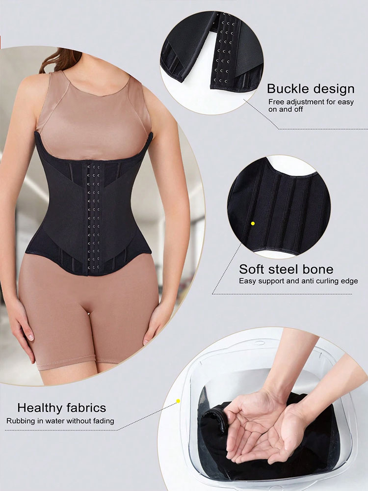 U-shaped Waist Trainer Corset  - Boning Corset Steel 评论和价格