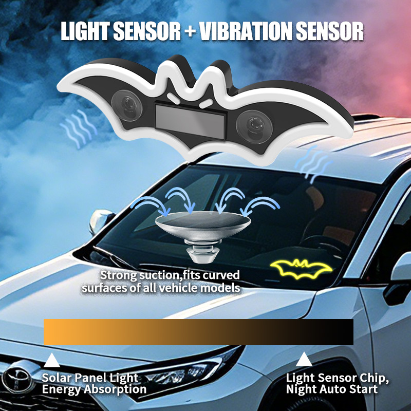 Bat Pattern Car LED Colorful T - Led El Wire 评论和价格