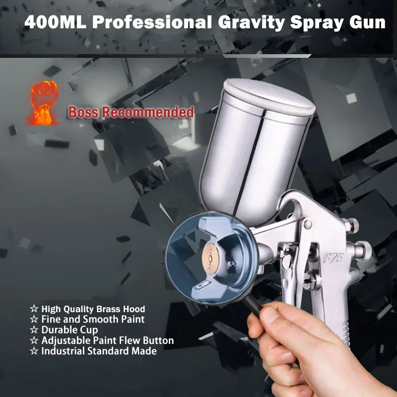 F-75 Adjustable Color Spray Gu - Metallic Spray Paint 评论和价格