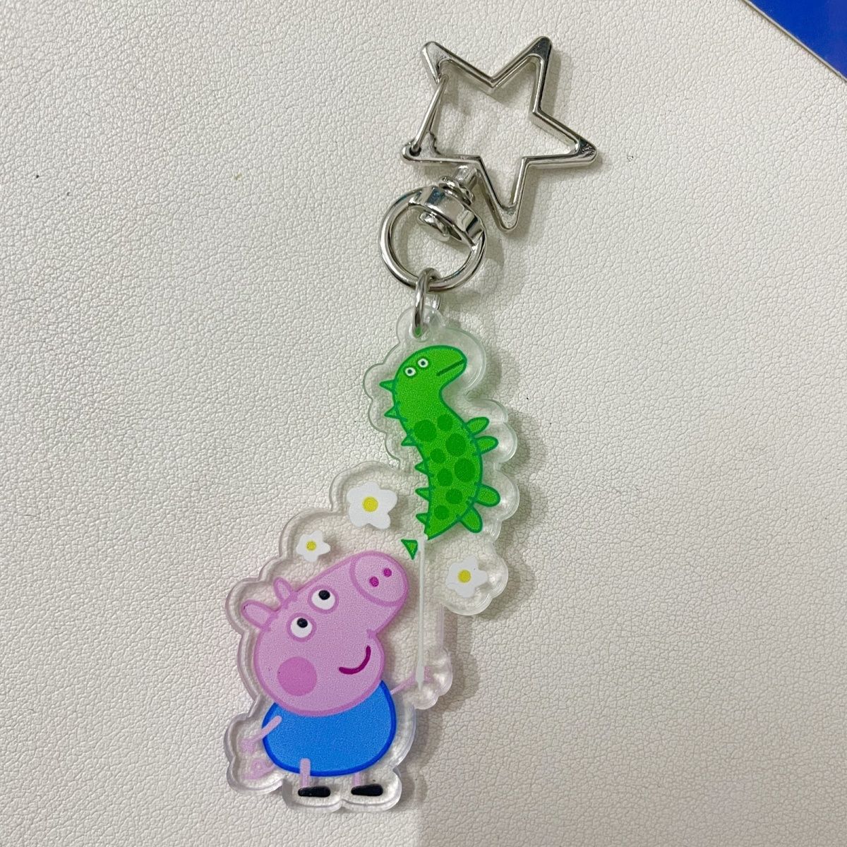 Peppa Pig George Acrylic Figur - Cosplay Prop Diy 评论和价格
