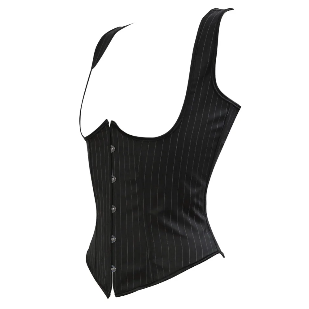 Women's Gothic Jacquard Underb - Boning Corset Steel 评论和价格